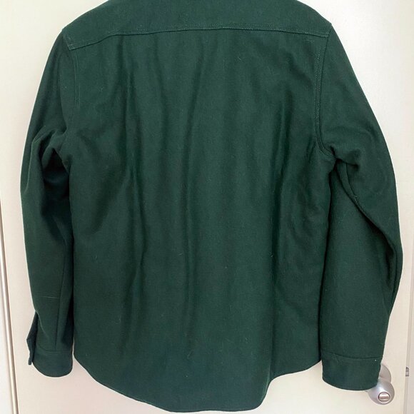 NWOT Brandy Melville Oversized Carson Jacket, Green, Regular Fit - Picture 6 of 7